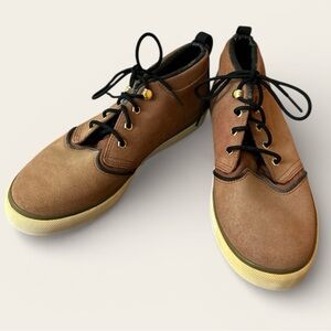 Quiksilver Reese Forbes Brown Leather Skate Shoes Men’s 9